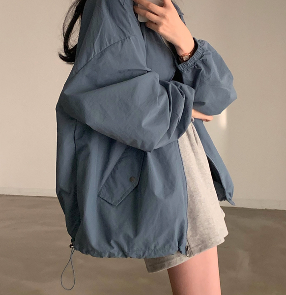 [CREAM CHEESE] Summer Blue Jumper Jacket