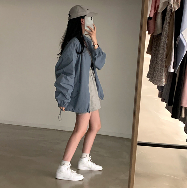 [CREAM CHEESE] Summer Blue Jumper Jacket