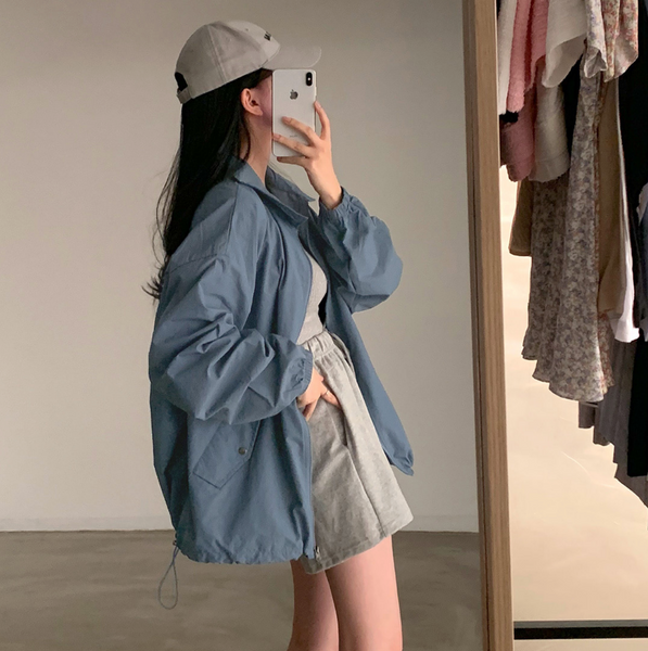 [CREAM CHEESE] Summer Blue Jumper Jacket