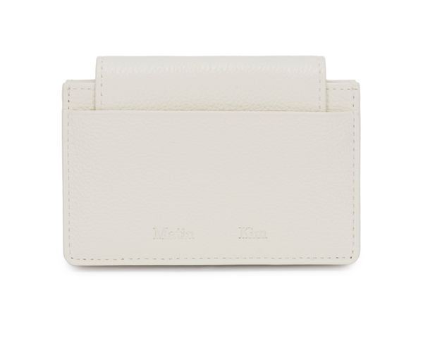 [Matin Kim] ACCORDION WALLET IN WHITE