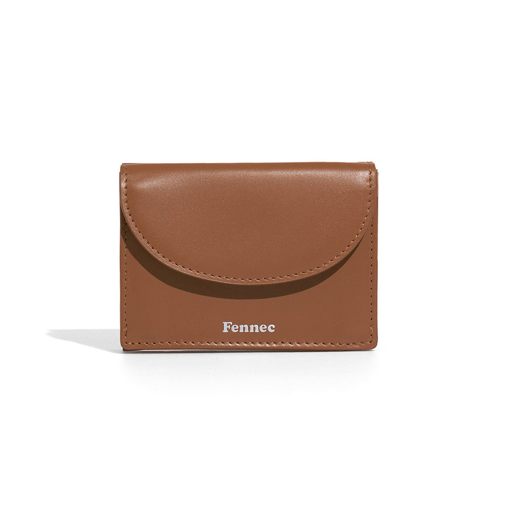 [Fennec] HALFMOON MINI WALLET - TAN BROWN