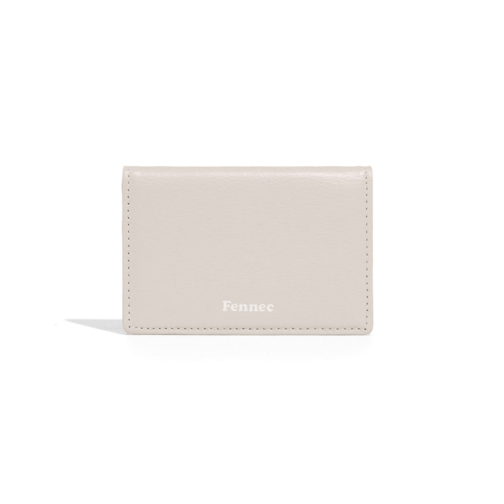 [Fennec] SOFT CARD CASE - ECRU