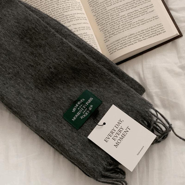 [Mademoment] Paris In Moment Wool Muffler (2 Colors)