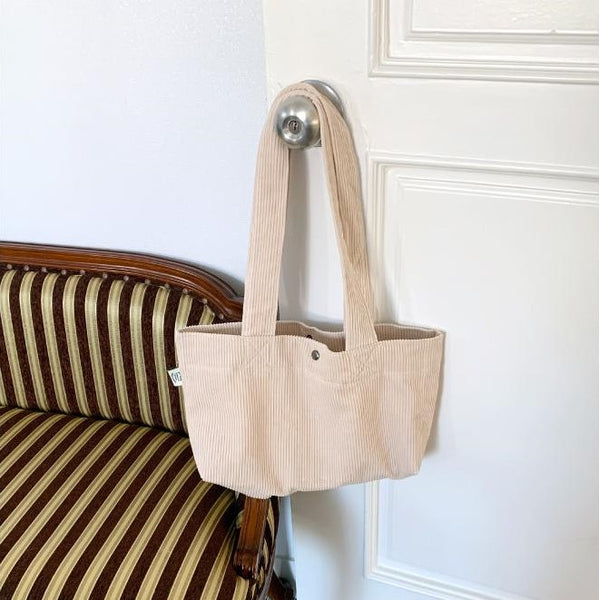 [Mademoment] Basic Corduroy Eco Bag (3 Colors)