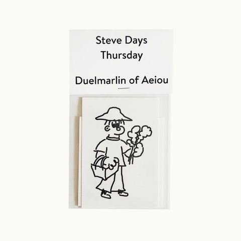 (現貨) - [Aeiou] Steve Days Sticker / Thursday