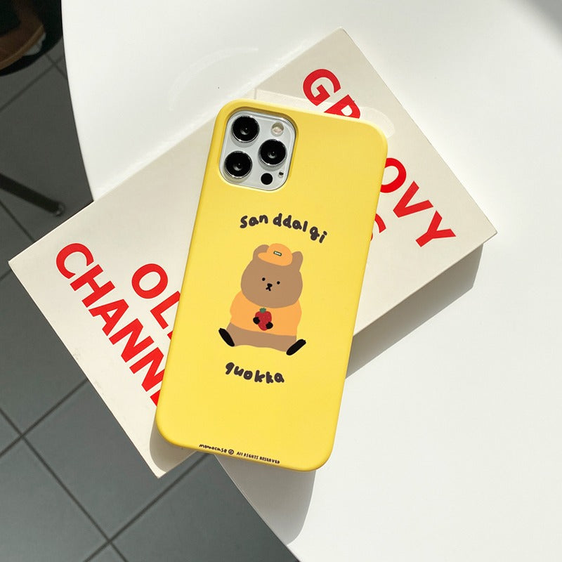 [MOMO CASE] 451 산딸기쿼카 Phone Case