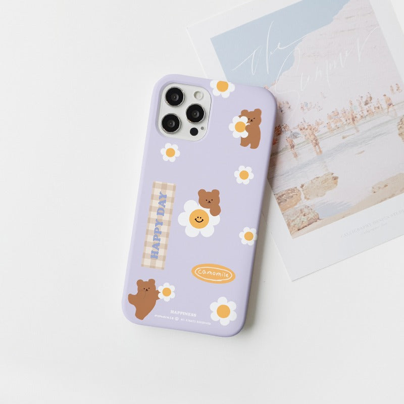 [MOMO CASE] 463 해피데이베어 Phone Case