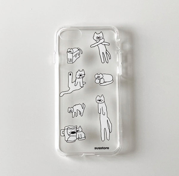 [SUSSTORE] Meaoong Clear Hard Case