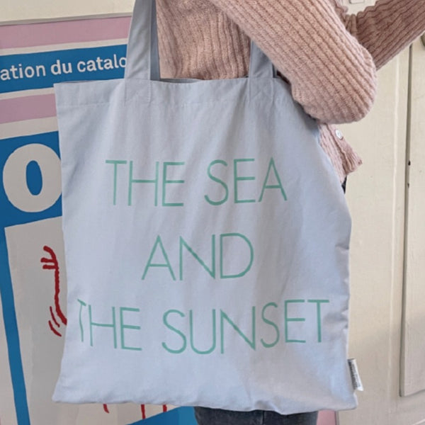 [SLOWSTITCH] The Sea And The Sunset Bag (Sora)