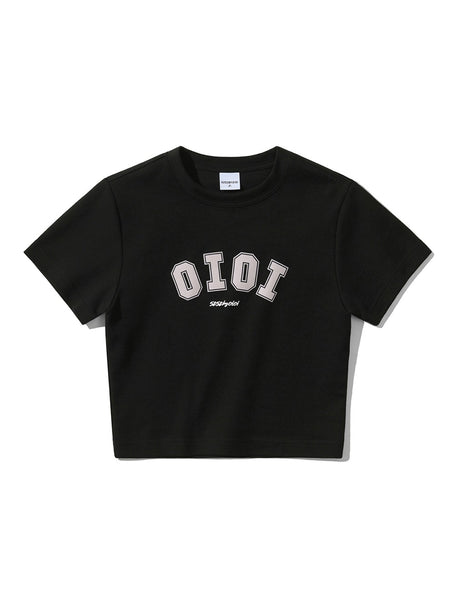 [5252 BY O!Oi] SIGNATURE CROP T-SHIRTS