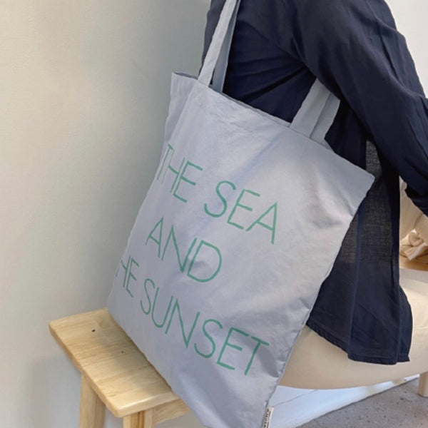 [SLOWSTITCH] The Sea And The Sunset Bag (Sora)