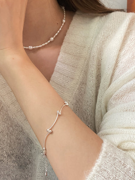 [Forimyme] Flow Silver Bracelet