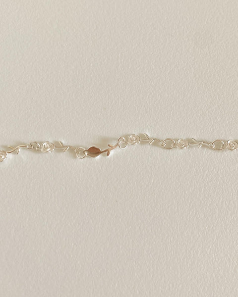 [Forimyme] Flower Silver Bracelet
