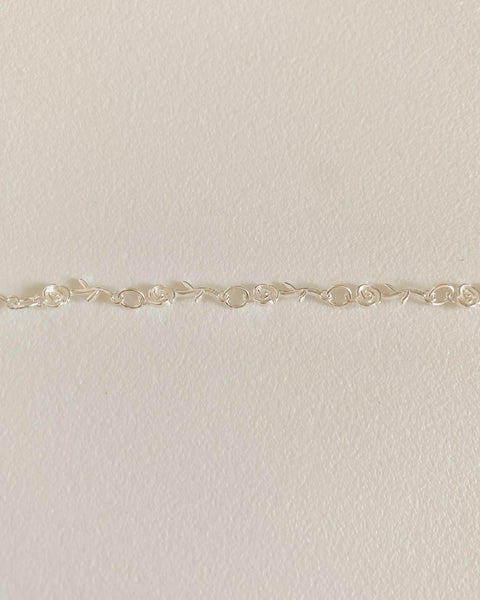 [Forimyme] Flower Silver Bracelet