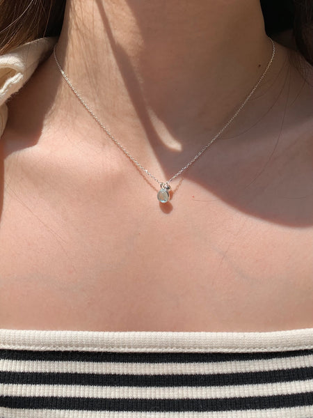 [Forimyme] Water Silver Necklace