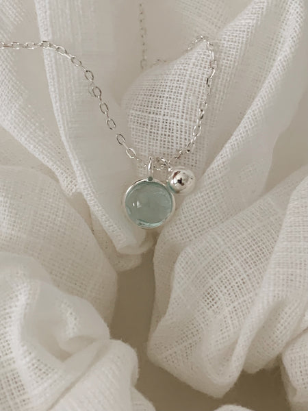 [Forimyme] Water Silver Necklace