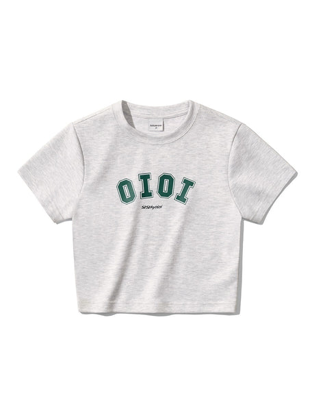 [5252 BY O!Oi] SIGNATURE CROP T-SHIRTS