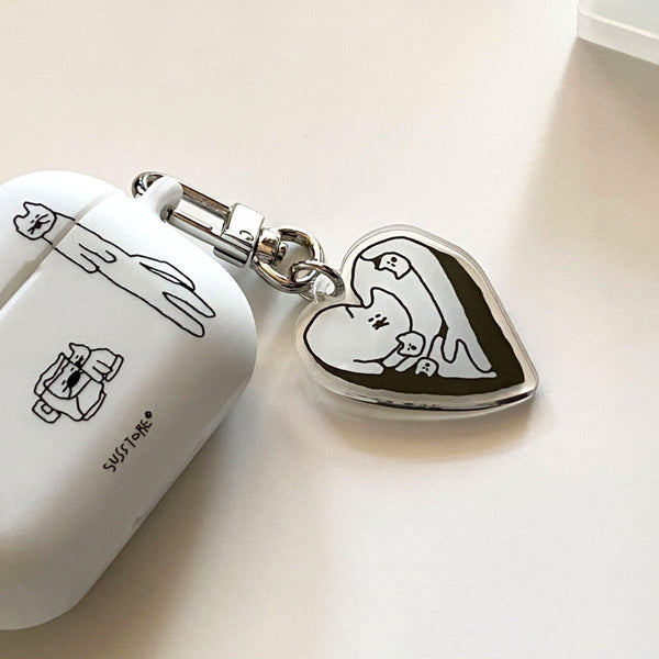 [SUSSTORE] Love Box Meaoong Keyring  