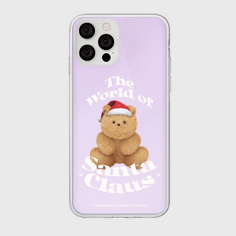 [THENINEMALL] 베이직 산타구미 Mirror Phone Case