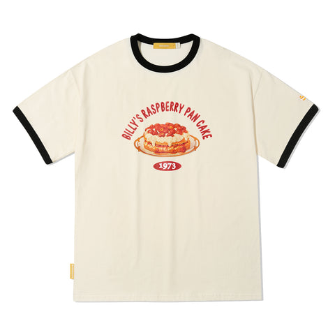 [Main Booth] Billy's Raspberry T-shirt (Cream)