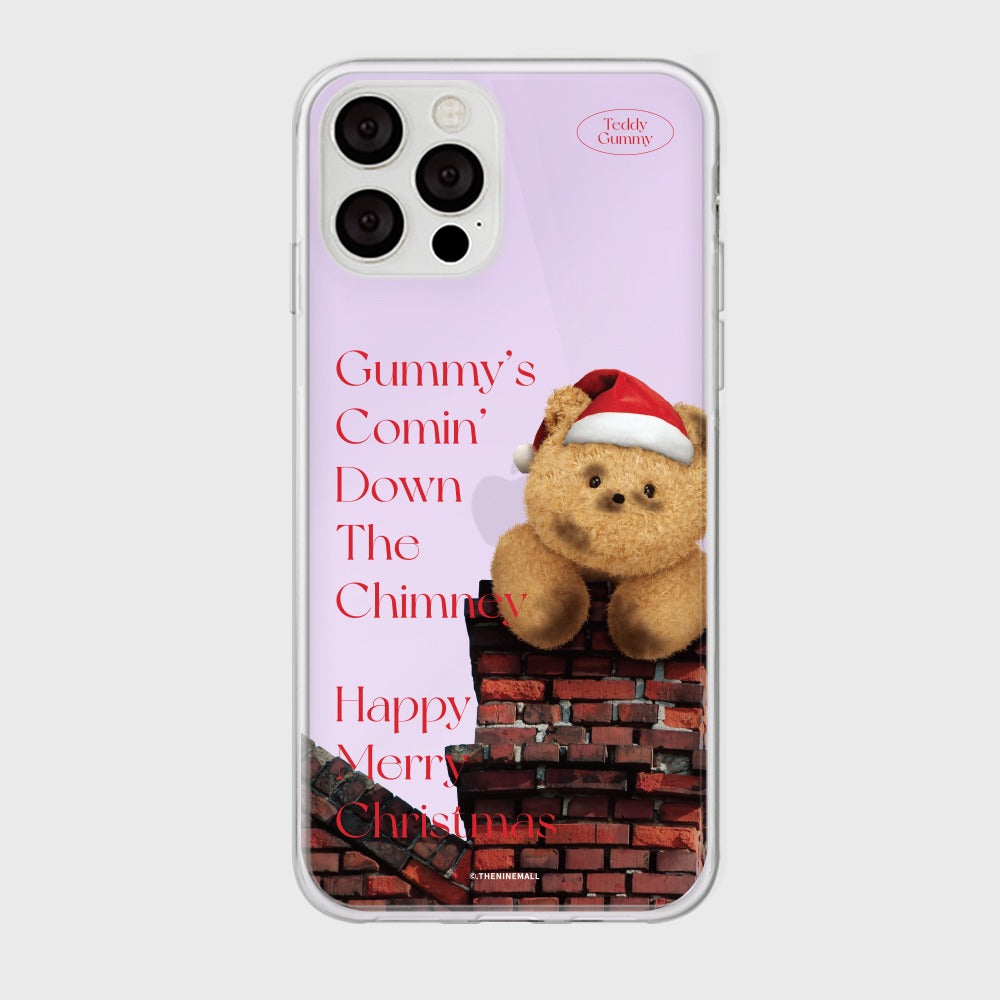 [THENINEMALL] 굴뚝 산타구미 Mirror Phone Case