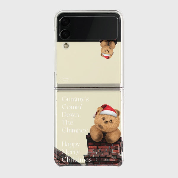 [THENINEMALL] 굴뚝 산타구미 Clear Phone Case (3 types)