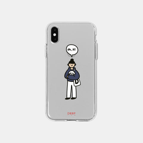 [DEEPING CASE] 산책 - Girl Jelly Case