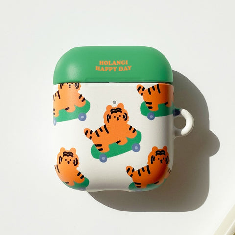 [MOMO CASE] 452 해피데이호랑 Airpods Case