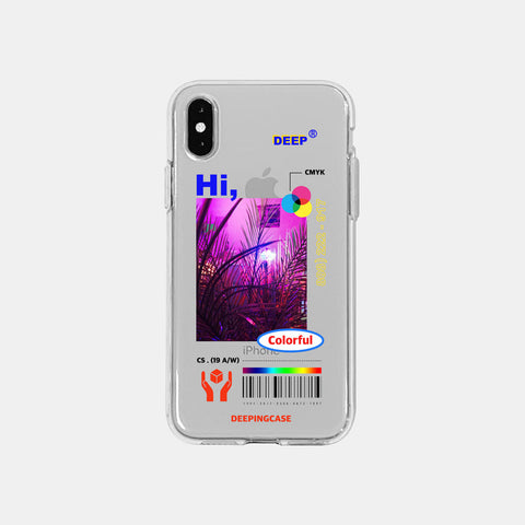 [DEEPING CASE] Hi 컬러풀 Jelly Case