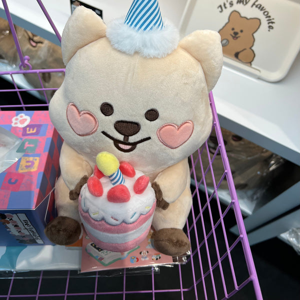[YOUNG FOREST] Happy Birthday Quokka Plush Doll