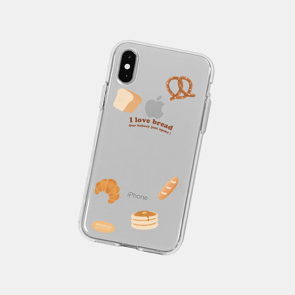 [DEEPING CASE] 베이커리 ( I love bread ! ) Jelly Case