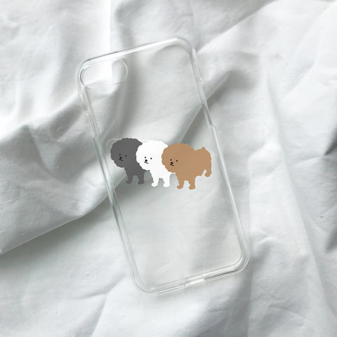[DEEPING CASE] Puppy - Puppies Jelly Case