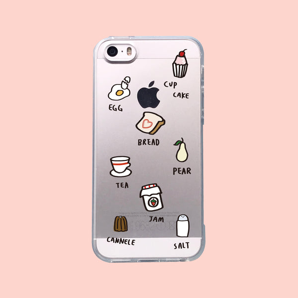 [DEEPING CASE] [SHEA BUTTER] Home Cafe Jelly Case (2 Colors)