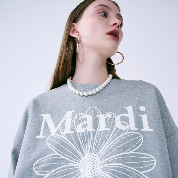 [MARDI MERCREDI] SWEATSHIRT FLOWERMARDI (12 colours)