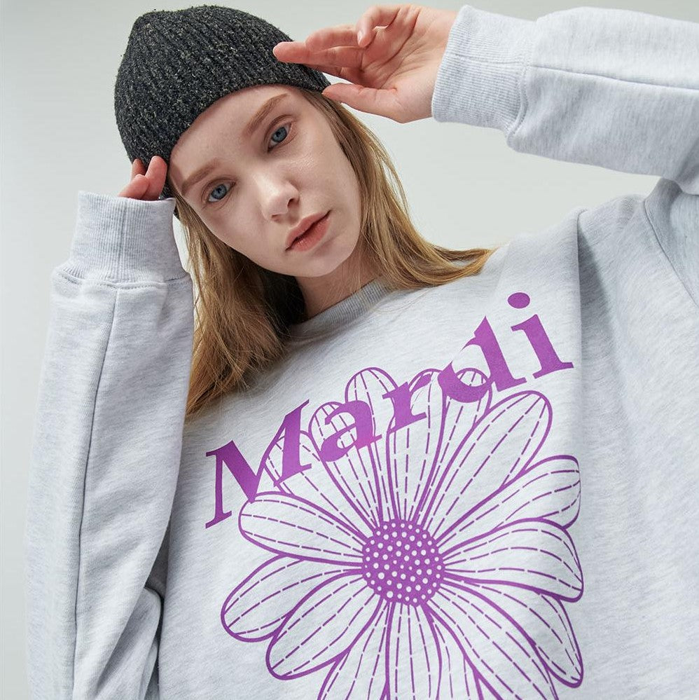 MARDI MERCREDI] SWEATSHIRT FLOWERMARDI (12 colours) – Ohue