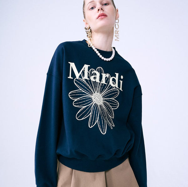 [MARDI MERCREDI] SWEATSHIRT FLOWERMARDI (12 colours)