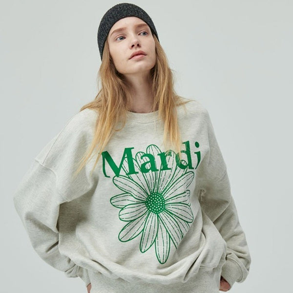 [MARDI MERCREDI] SWEATSHIRT FLOWERMARDI (12 colours)