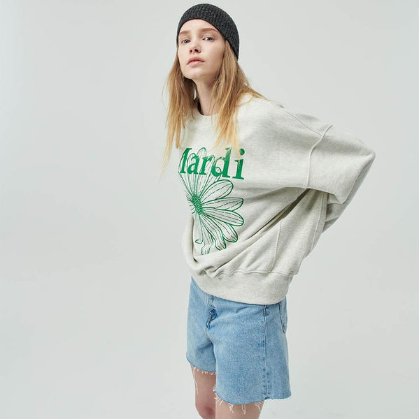 [MARDI MERCREDI] SWEATSHIRT FLOWERMARDI (12 colours)