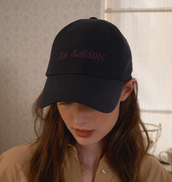 [HOTEL PARIS CHILL] La Saison Baseball Cap (Indigo)