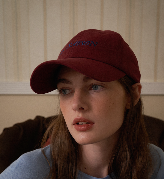 [HOTEL PARIS CHILL] La Saison Baseball Cap (Wine)