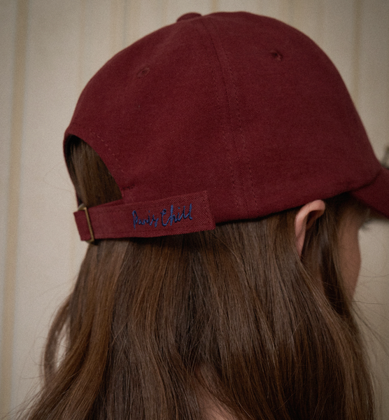 [HOTEL PARIS CHILL] La Saison Baseball Cap (Wine)