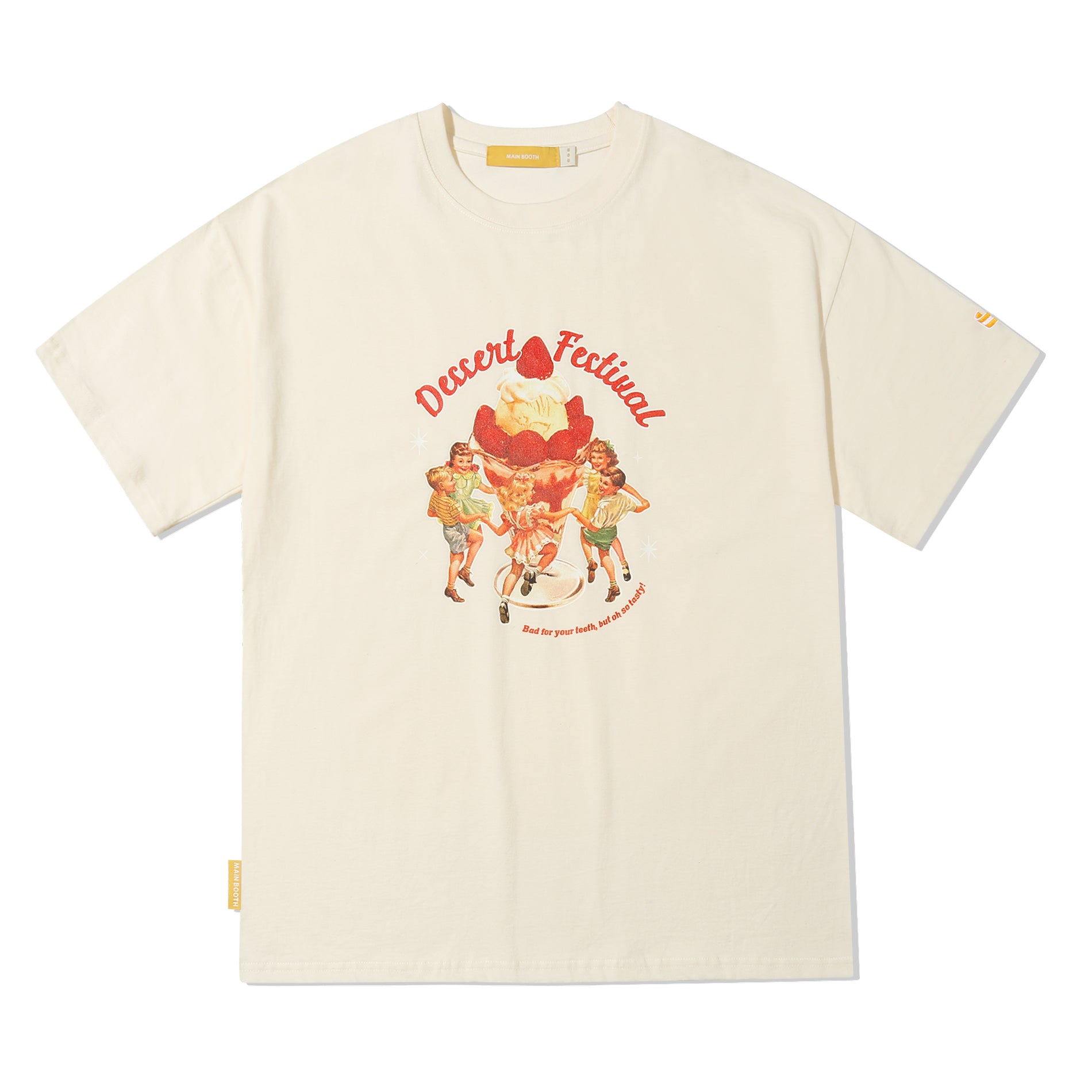 [Main Booth] Sweet Festival T-shirt (Cream)