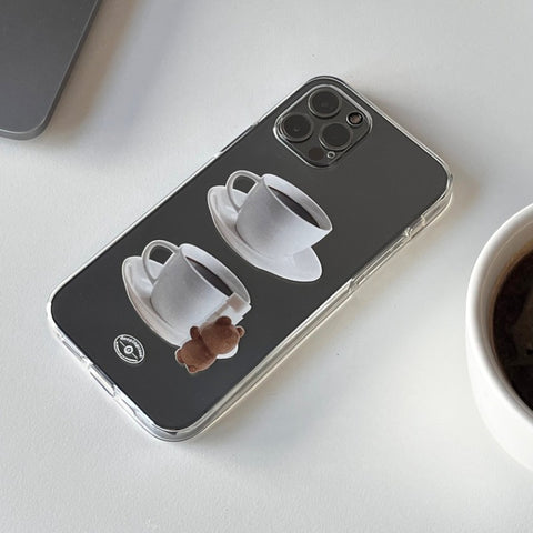[DEEPING CASE] Two Cups Of Coffee Jelly Case