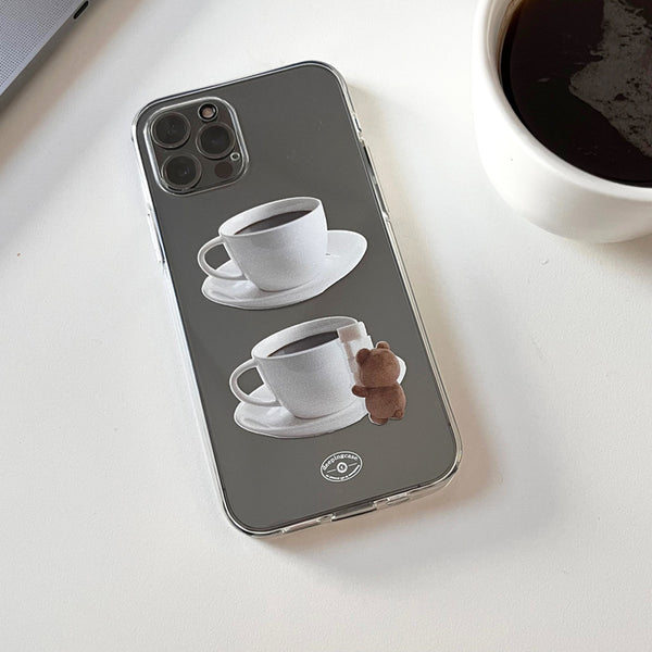 [DEEPING CASE] Two Cups Of Coffee Jelly Case