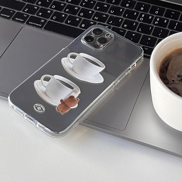 [DEEPING CASE] Two Cups Of Coffee Jelly Case