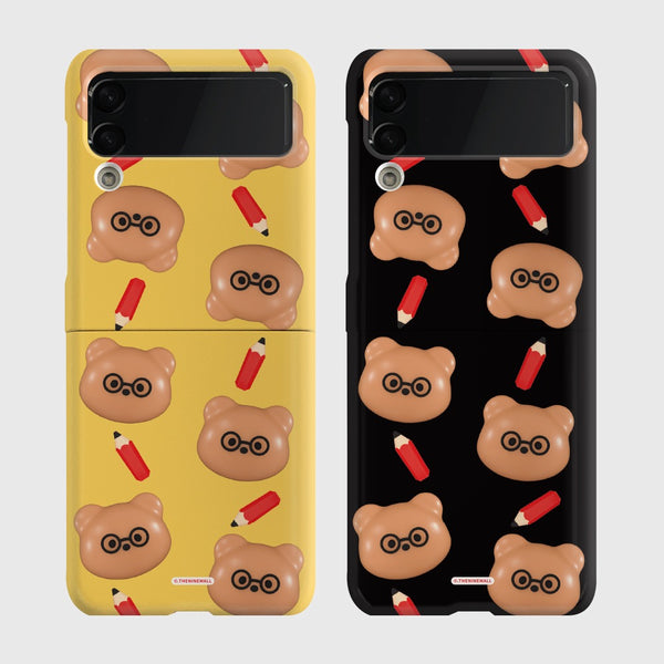 [THENINEMALL] 패턴 스터디 구미 Hard Phone Case (3 types)