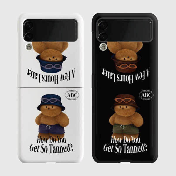 [THENINEMALL] 태닝 테디 Hard Phone Case (3 types)