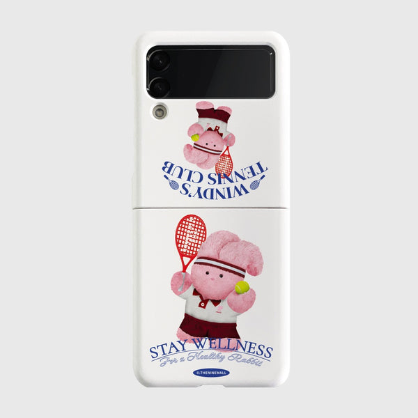 [THENINEMALL] 윈디 테니스 클럽 Hard Phone Case (3 types)