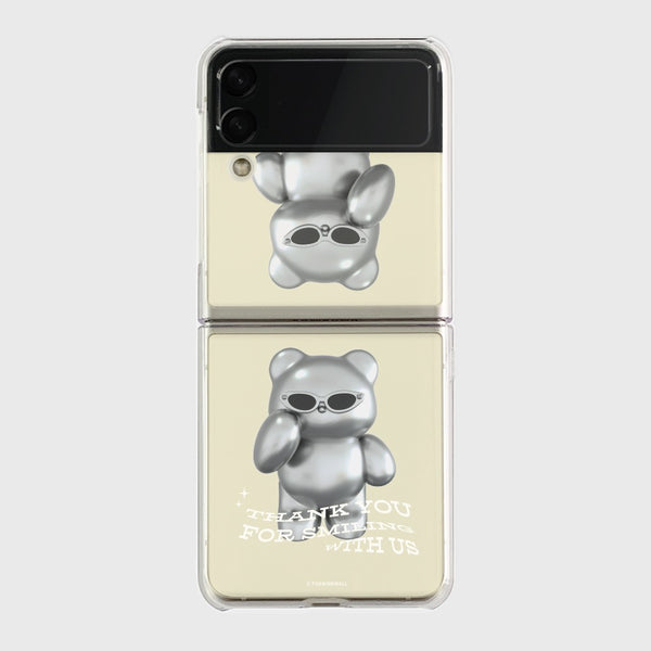 [THENINEMALL] 실버 구미 Clear Phone Case (3 types)