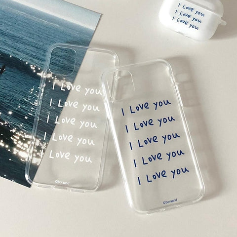 [bora and] I Love You Jelly Case